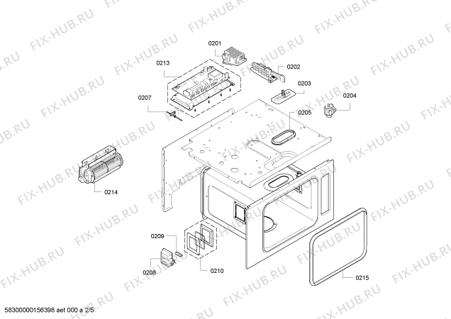 Схема №1 BS221110 с изображением Модуль управления для плиты (духовки) Bosch 00648512