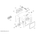 Схема №1 BS221130 с изображением Модуль управления для духового шкафа Bosch 00645023