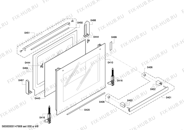 Схема №1 HBA63A263F с изображением Панель управления для духового шкафа Bosch 00700501