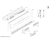 Схема №4 JS15IN51 с изображением Передняя панель для электропосудомоечной машины Bosch 11025034