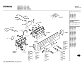 Схема №4 HB89E45 с изображением Вкладыш информационной папки для плиты (духовки) Siemens 00583564