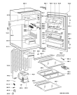 Схема №1 KVI 1622/A+ с изображением Дверка для холодильной камеры Whirlpool 480131100591