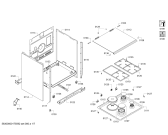 Схема №2 HGV52D153T Bosch с изображением Ручка выбора температуры для электропечи Bosch 00630923