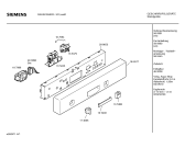 Схема №1 SE24910GB с изображением Шарнир для посудомоечной машины Bosch 00365933