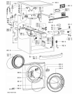 Схема №2 WAEco 8766 с изображением Декоративная панель для стиральной машины Whirlpool 480111103383