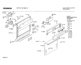 Схема №4 SN782021 с изображением Панель для посудомойки Siemens 00118334