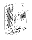 Схема №2 WBM 482/1 IX с изображением Часть корпуса для холодильной камеры Whirlpool 481240418166