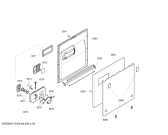 Схема №2 SE5VWE2 GS594 с изображением Передняя панель для посудомоечной машины Bosch 00660836