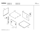 Схема №3 ED221620 с изображением Стеклянная полка для плиты (духовки) Bosch 00357301