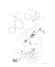 Схема №1 AZB 9120 с изображением Модуль (плата) для стиралки Whirlpool 481010588110