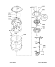 Схема №1 MTW6700TQ1 с изображением Уплотнение для стиральной машины Whirlpool 480110100538