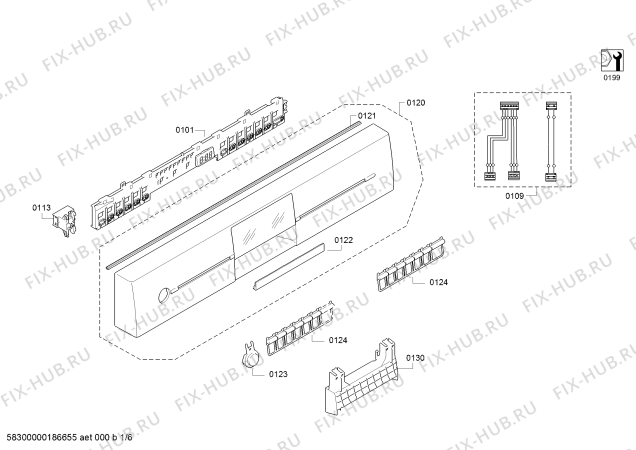 Схема №3 SN25L832EU с изображением Краткая инструкция для посудомоечной машины Siemens 18007755