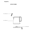 Схема №1 BV310110/6M0 с изображением Часть корпуса для чайника (термопота) Rowenta FS-9100014382