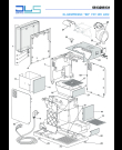 Схема №2 F511  WH LATTISSIMA TOUCH с изображением Обшивка для электрокофеварки DELONGHI 7313239041