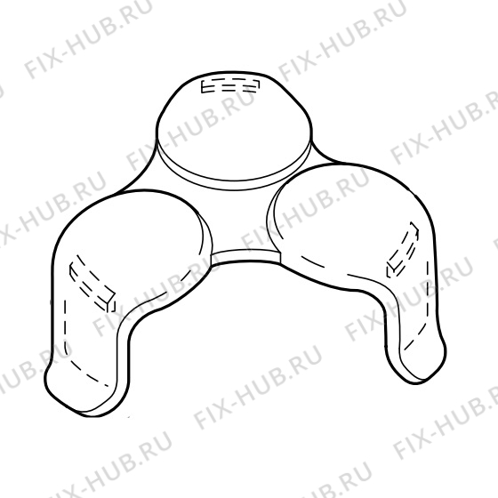 Большое фото - Покрытие для электроэпилятора Philips 422203612950 в гипермаркете Fix-Hub