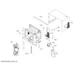 Схема №2 C54R60N0GB с изображением Дверь для духового шкафа Bosch 00770989