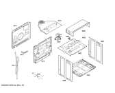 Схема №2 3HB506E horno.balay.2d.indp.CF_m.E0_TIF.inox с изображением Передняя часть корпуса для духового шкафа Bosch 00678530