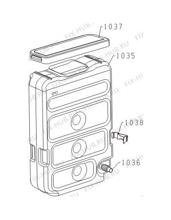 Схема №1 WP60S2/IR (731097, PS15/11101) с изображением Крышка для стиралки Gorenje 231343