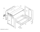 Схема №1 HBN200041 с изображением Панель управления для плиты (духовки) Bosch 00444976