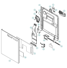 Схема №4 DM820 Avh SE   -Svart (402934, DW90.1) с изображением Панель для электропосудомоечной машины Gorenje 371228