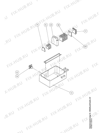 Взрыв-схема комплектующей Aeg HSWI10P - Схема узла Electrical equipment