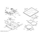 Схема №1 PIK651E01E inducc. bosch tc basico 3i facet. bisel. с изображением Стеклокерамика для электропечи Bosch 00477076