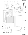 Схема №2 FDW80T (F033188) с изображением Сенсорная панель для посудомоечной машины Indesit C00118309