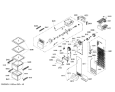 Схема №5 KAN60A40TI с изображением Клапан для холодильной камеры Bosch 00446617