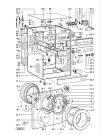 Схема №1 AWM 026/WS-D,A с изображением Переключатель для стиральной машины Whirlpool 481241258002