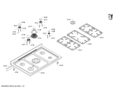 Схема №1 HSG2360ME с изображением Панель управления для духового шкафа Bosch 00248911