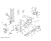 Схема №2 SF5GNE6 с изображением Передняя панель для посудомоечной машины Bosch 00449941
