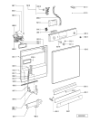 Схема №2 GSFH 1546 WS с изображением Панель для посудомойки Whirlpool 481245373248