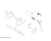 Схема №1 VS06G2000 synchropower 2000 W с изображением Труба для пылесоса Bosch 00463896