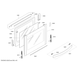 Схема №4 P1HEC89051 с изображением Панель управления для духового шкафа Bosch 00666740