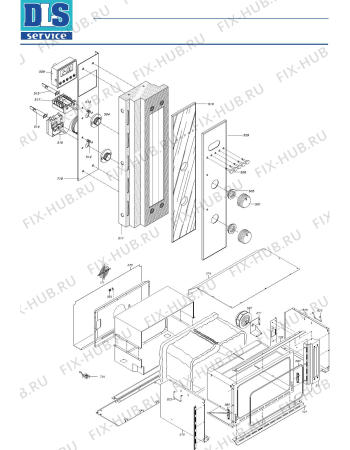Схема №1 DE90MPS с изображением Ящичек для электропечи DELONGHI FP1119