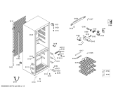 Схема №2 KGV33X44 с изображением Дверь для холодильника Bosch 00247196