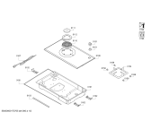 Схема №1 3EB1030LPB 1W HE C30F BA SEMI-PROFI с изображением Варочная панель для плиты (духовки) Bosch 00687165