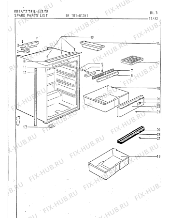 Схема №5 IK181013/1 с изображением Компрессор для холодильной камеры Bosch 00141434