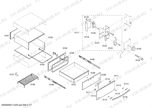 Схема №1 WD24ZP с изображением Панель для плиты (духовки) Bosch 00475888