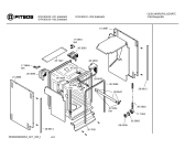 Схема №4 DIF4305 с изображением Вкладыш в панель для посудомойки Bosch 00366652