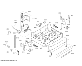 Схема №3 SGS45M28II с изображением Панель управления для электропосудомоечной машины Bosch 00448039