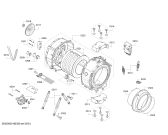 Схема №1 WAT28410 с изображением Рама люка для стиралки Bosch 11019617