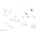 Схема №2 AC5010 с изображением Всасывающая/дроссельная трубка для электропылесоса Bosch 00621765