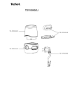 Схема №1 TD1100K0/3J с изображением Корпусная деталь для детских весов и аксессуаров Tefal TS-07010120