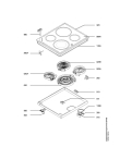 Схема №1 6110M-BN AB3 с изображением Поверхность для плиты (духовки) Aeg 8996619263651