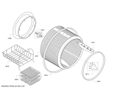 Схема №4 WT46W5M0DN IQ 700 SelfCleaning Condenser с изображением Вкладыш для сушильной машины Siemens 00630991