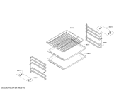 Схема №3 HB33RB550 с изображением Фронтальное стекло для духового шкафа Siemens 00688293