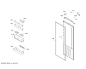 Схема №2 KIR81VS30 с изображением Панель для холодильника Bosch 11013219