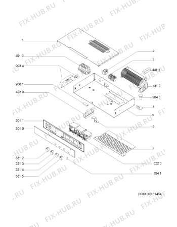 Схема №1 BOX 742 S 100 161 90 с изображением Кнопка для электропечи Whirlpool 481941129621