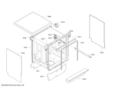 Схема №2 SMS50E02GC made in germany с изображением Силовой модуль запрограммированный для посудомойки Bosch 00659590
